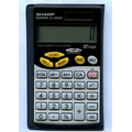 Sharp 10 Digit Twin Power Basic Handheld Calculator